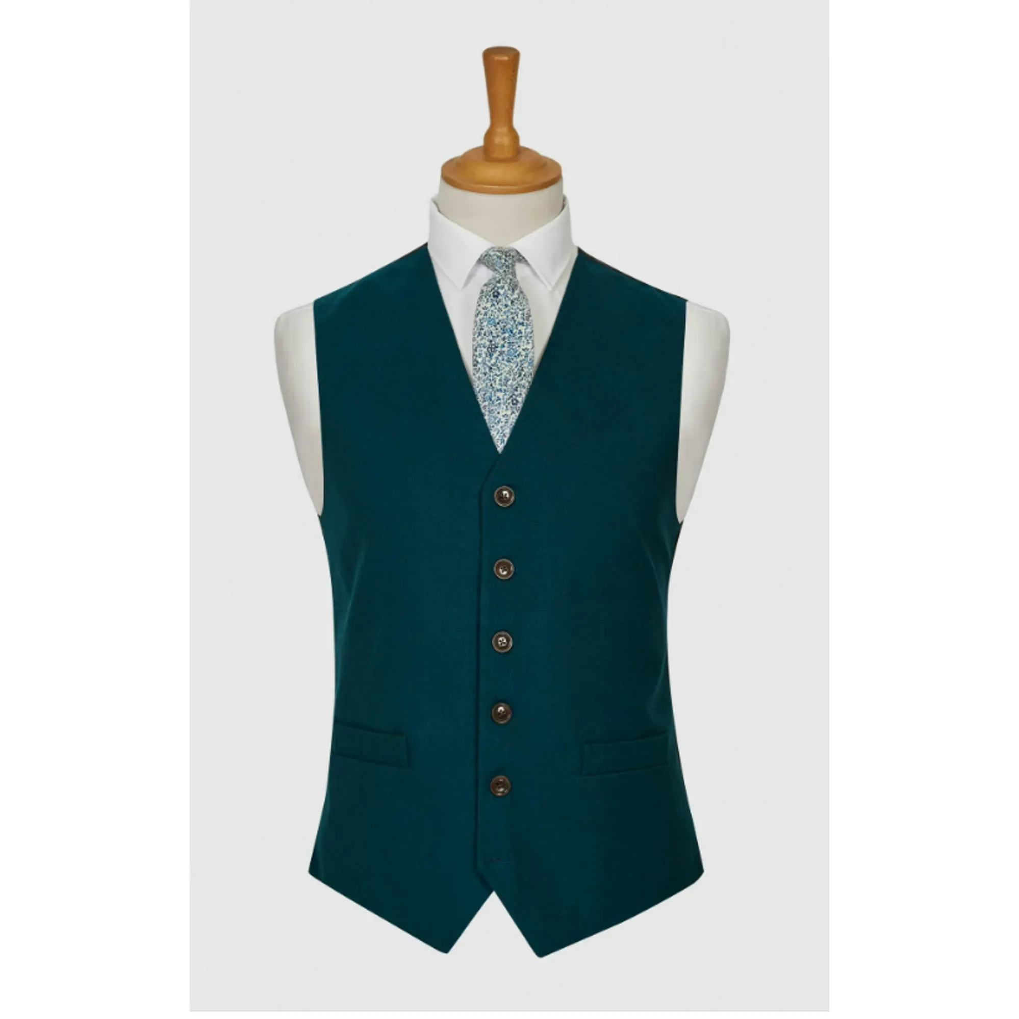 Teal waistcoat discount